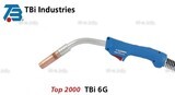Горелка для полуавтоматической сварки TBI 6G-S-blue-ESG, длина 3 метра - st-e.info - Волгоград