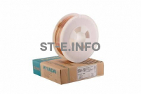 Проволока сарочная омеднённая Hyundai SM-70 (аналог СВ-08Г2С) - st-e.info - Волгоград