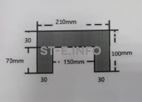 Гофрозащита усиленная 7000x210x30 для станков  - st-e.info - Волгоград