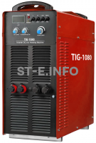 Сварочный аппарат для аргонодуговой сварки TIG-1080 - st-e.info - Волгоград