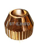 Колпачок тип 2 для плазмотрона XF-300 (медный) - st-e.info - Волгоград