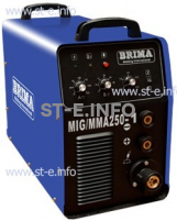 Сварочный инверторный полуавтомат BRIMA MIG/MMA 250-1 (220) - st-e.info - Волгоград