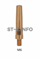 Наконечник М6*45*1,6 (для горелки qtb-500) Panasonic - st-e.info - Волгоград