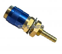 Разъем быстросъемный синий М6 - st-e.info - Волгоград