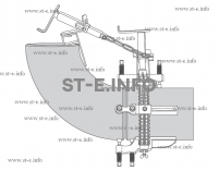 Центратор цепной однорядный Василёк СС-4TC для диаметров 254-1372 синий для нержавеющей стали - st-e.info - Волгоград