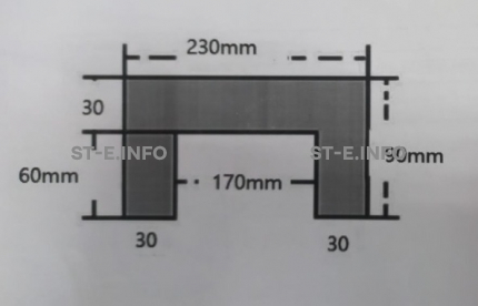 Гофрозащита усиленная 3600x230x30 для станков  - st-e.info - Волгоград