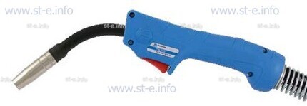 Горелка для полуавтоматической сварки TBi 250-DR-blue-ESG, со сменным поворотным корпусом, длина 3 метра - st-e.info - Волгоград