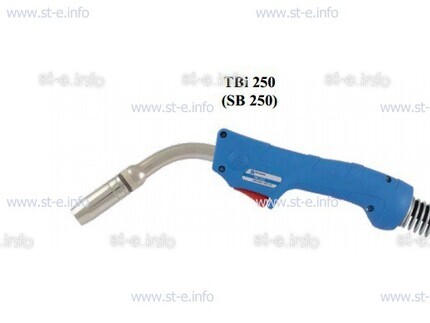 Горелка для полуавтоматической сварки TBi 250-blue-ESG, длина 3 метра - st-e.info - Волгоград