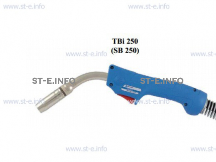 Горелка для полуавтоматической сварки TBi 250-blue-ESG, длина 4 метра - st-e.info - Волгоград
