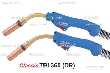 Горелка для полуавтоматической сварки TBi 360-blue-ESG, длина 4 метра - st-e.info - Волгоград