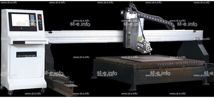 Шести-осевая портальная машина термической резки металла ST-BEVEL3580-SE(2500х6000мм) - st-e.info - Волгоград