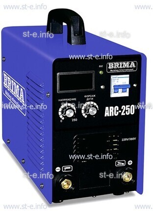 Сварочный аппарат Brima (инвертор) ARC 250 (220/380В) - st-e.info - Волгоград