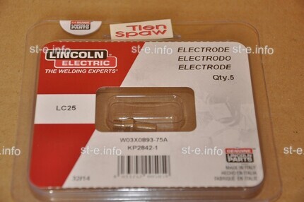 Электрод LC25 арт. W03X0893-75A - st-e.info - Волгоград