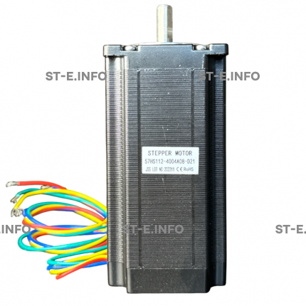 Двухфазный шаговый двигатель 57HS112-4004А08-D21 вал 8,0 мм - st-e.info - Волгоград