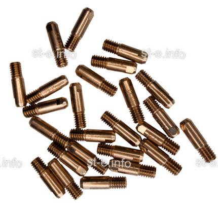 Контактный наконечник KP2100-1B1 под проволоку д.1,7mm - st-e.info - Волгоград