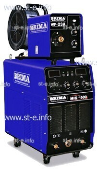 Сварочный инверторный полуавтомат Brima MIG-500 - st-e.info - Волгоград