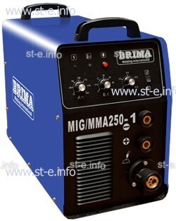 Сварочный инверторный полуавтомат BRIMA MIG/MMA 250-1 (220) - st-e.info - Волгоград